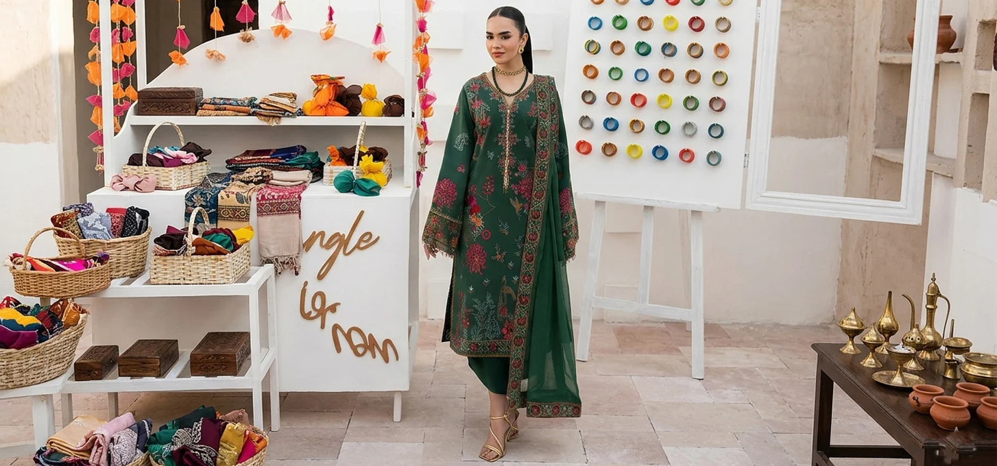 Timeless Elegance, Exquisitely Embroidered